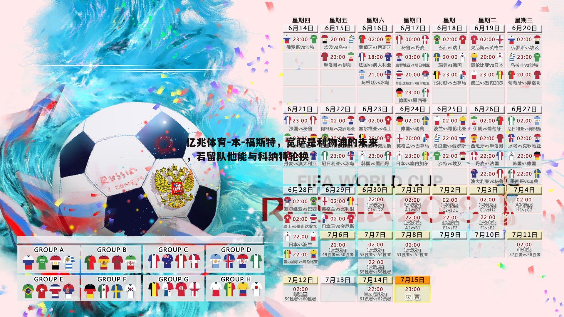 本-福斯特,宽萨是利物浦的未来,若留队他能与科纳特轮换